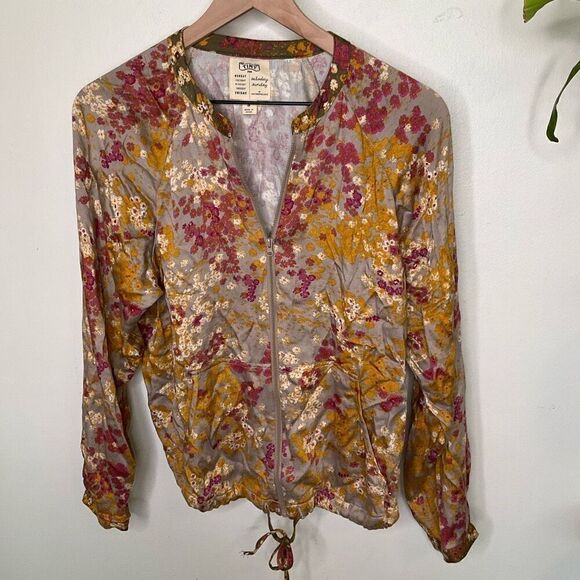 Anthropologie Saturday Sunday Floral Jacket - Picture 3 of 10